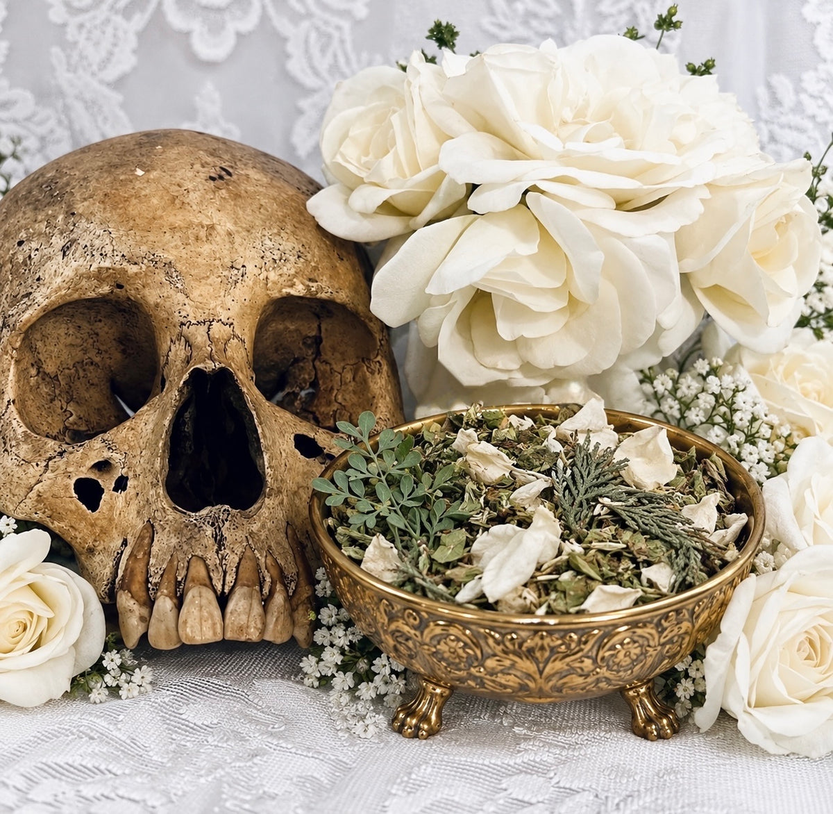 Espanta Muerto Herb Bath + Ghost Chaser + Remove Unwanted Spirits, Negative Energy, Jinxes, Hexes, Curses + Scare the Dead Away + Drive Away Evil