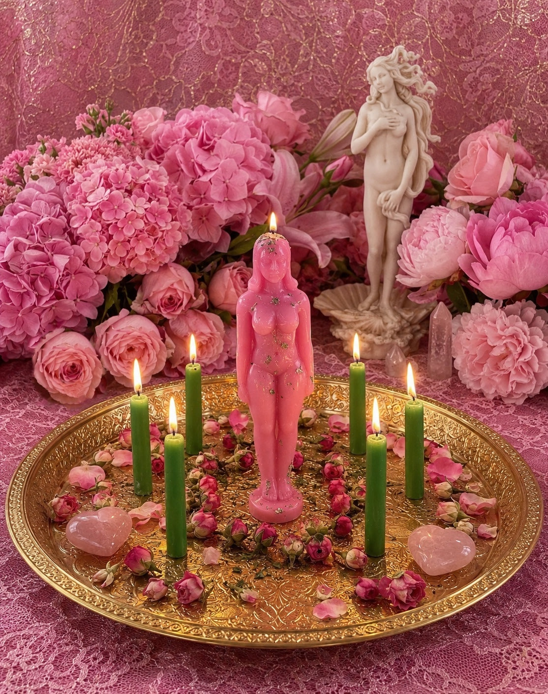 Venus Trabajo + Amor + Glamour + Lujo + Belleza + Lujuria + Prosperidad + Matrimonio + Arte