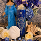 La Sirene Hand-Carved Vigil Candle + Marriage + Luck + Abundance + Motherhood + Fame + Song + Wealth