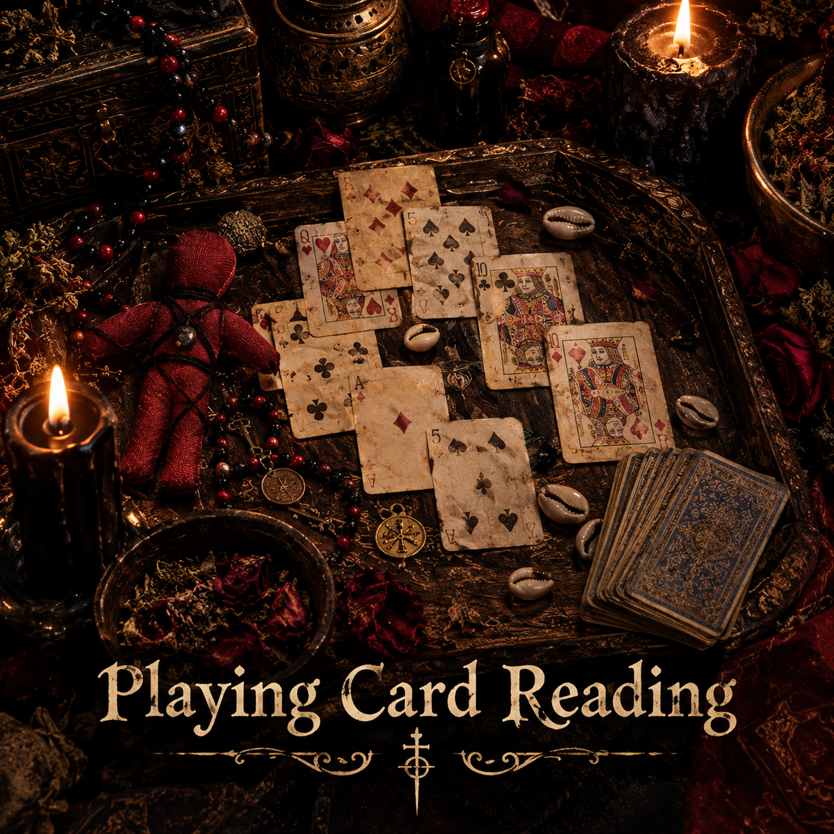 Playing Card Reading & Spiritual Consultation + Consulta + Lectura de Cartas + Plática + Psychic