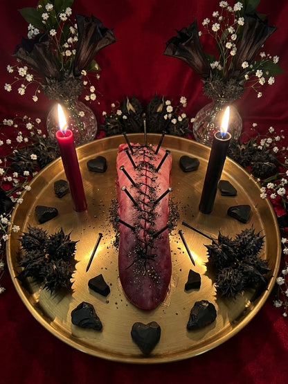 Feitiço de Língua Tapa Boca de Santa Muerte Personalizado + Trabalho + Bruxaria + Feitiçaria