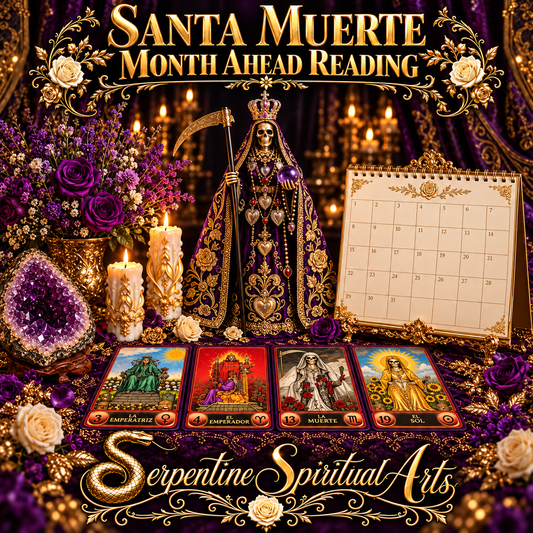 Santa Muerte Month Ahead Reading + Consulta + Lectura + Platica + Psychic