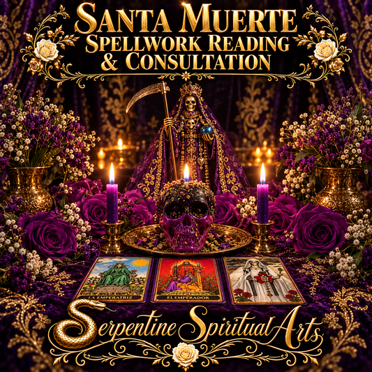 Santa Muerte Spellwork Reading & Consultation + Consulta + Plática