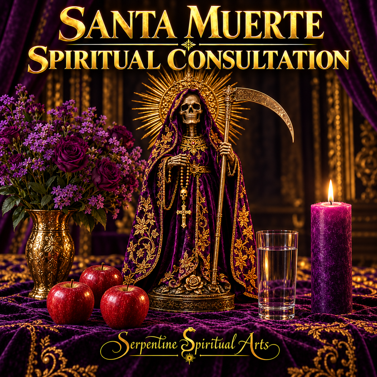 Santa Muerte Spiritual Counsel, Devotional Guidance, & Magical Coaching + Consulta + Lectura + Plática