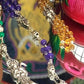 Santa Muerte Rosary + Verde, Morada, and Ámbar + Blessed + Handcrafted + Green + Purple + Amber + Justice + Spirituality + Break Addiction