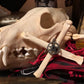 Hekate Wolf Bone Witch's Cross Protection Amulet