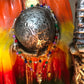 Santa Muerte Siete Colores Rosary + Siete Potencias + All-Purpose + Blessed + Sterling Silver Plated Chain + Handcrafted + Rosario