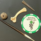 LAST ONE! Deluxe Burlap Bone, Shell, and Trinket Divination Collection (121 Pieces)