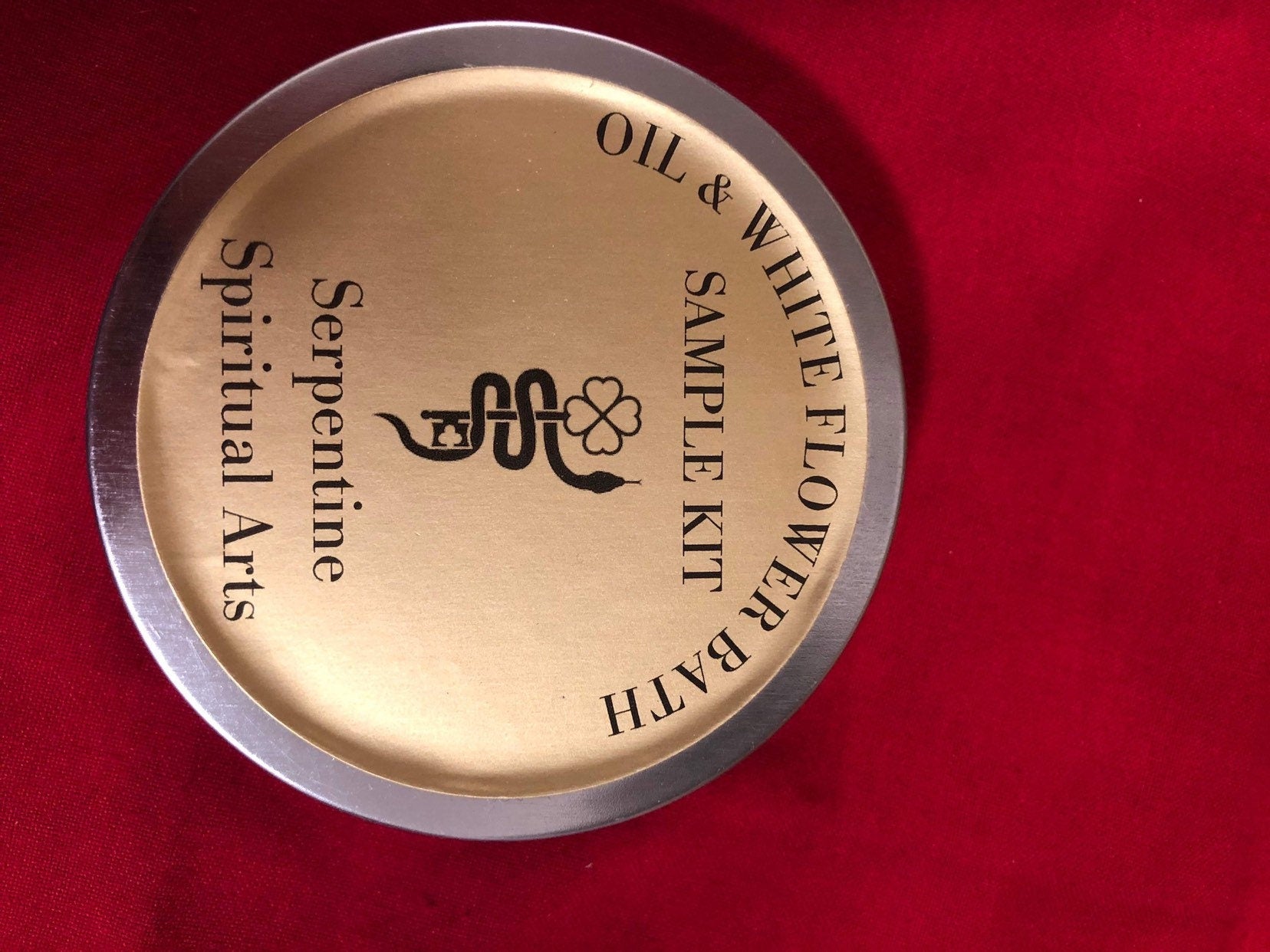 Conjure Oil and White Flower Bath Sample Set