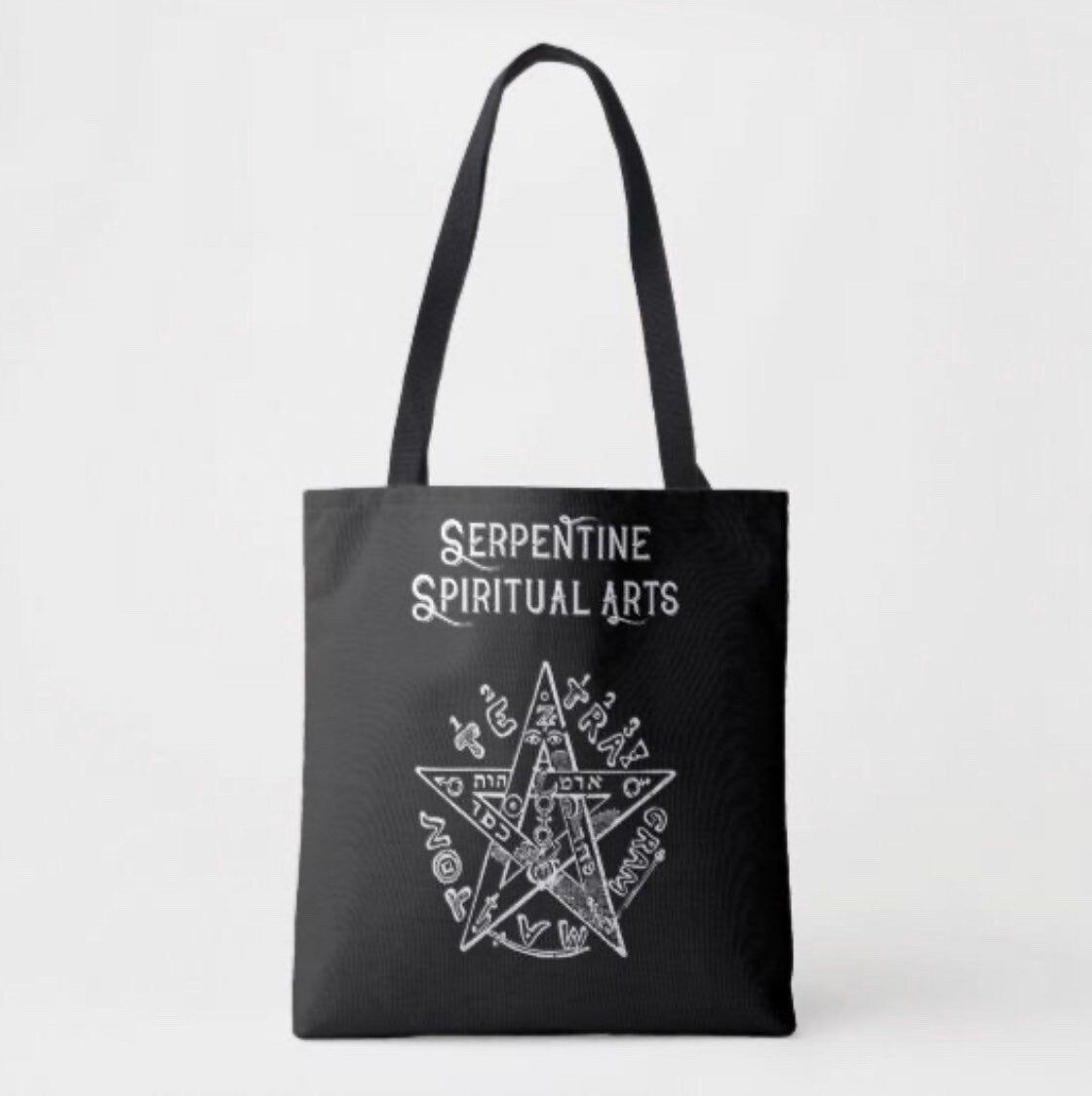 Tetragrammaton Tote Bag + Pentagram of Solomon