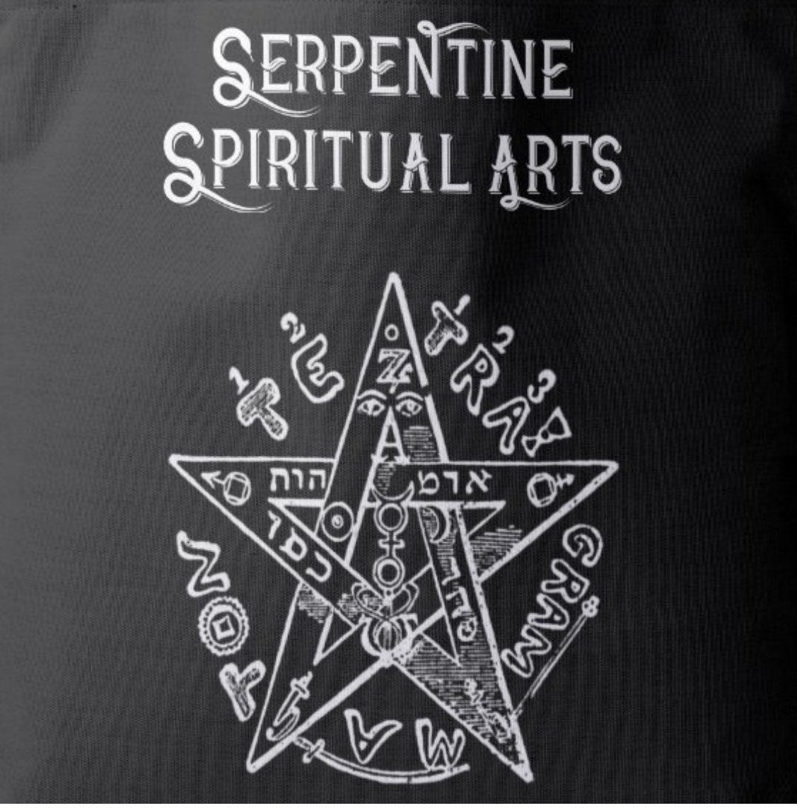 Tetragrammaton Tote Bag + Pentagram of Solomon
