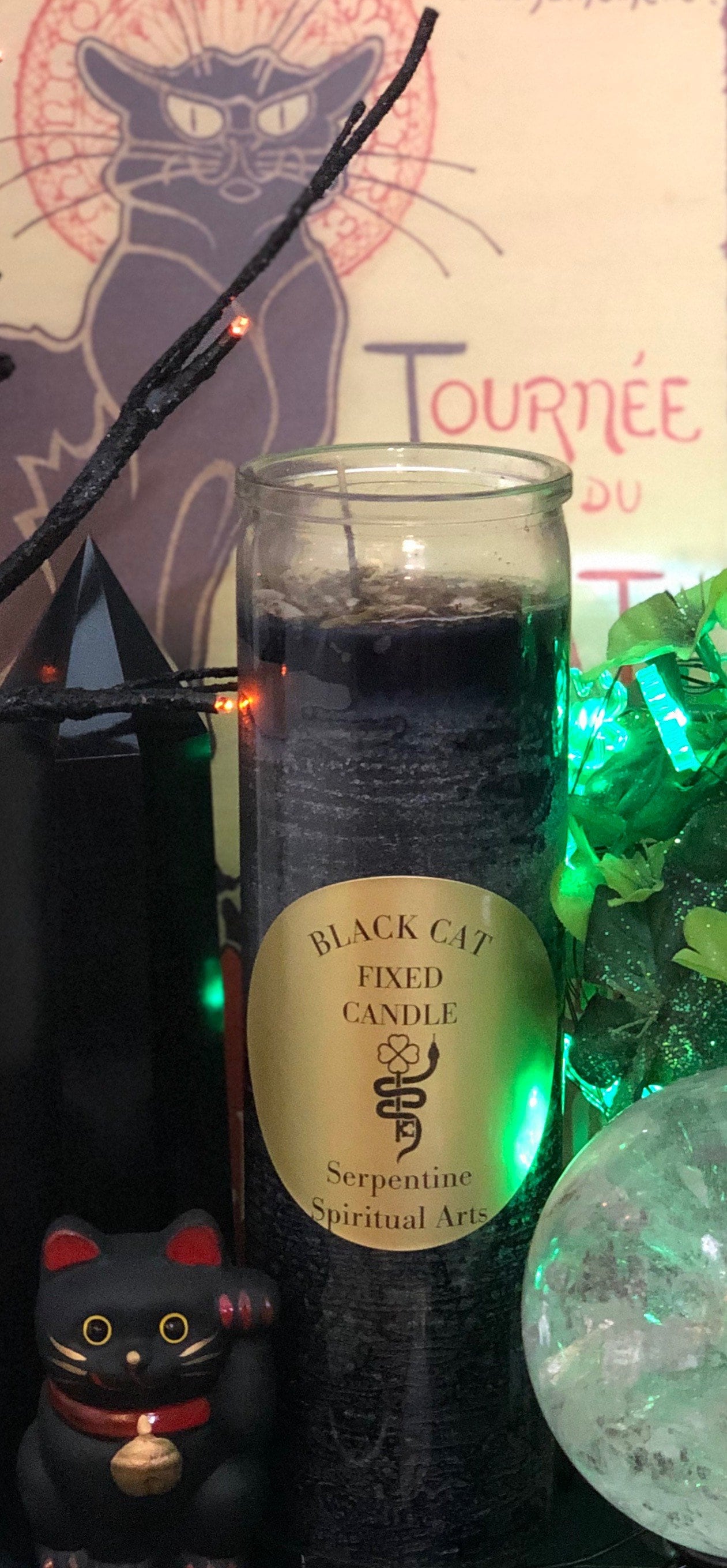 Fixed Conjure Vigil Candles + Hoodoo + Rootwork + Vodou + Santeria