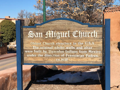 San Miguel Chapel Entrance Dirt