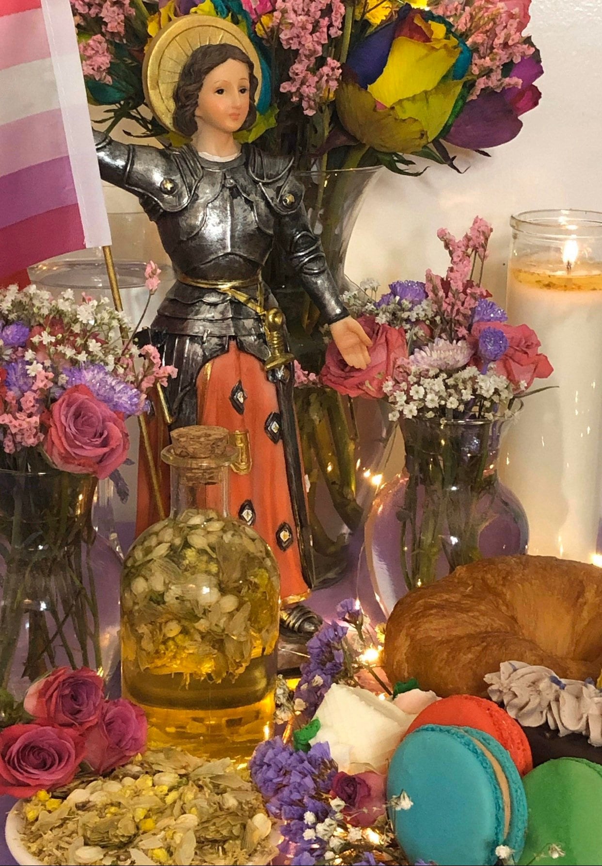 Anaisa Pye Sauco Oil + Psychic + Joan of Arc