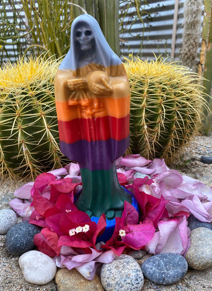 Santa Muerte Siete Colores Candle