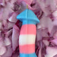 Transgender Pride Feminine Penis Candle