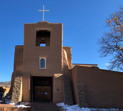 San Miguel Chapel Entrance Dirt