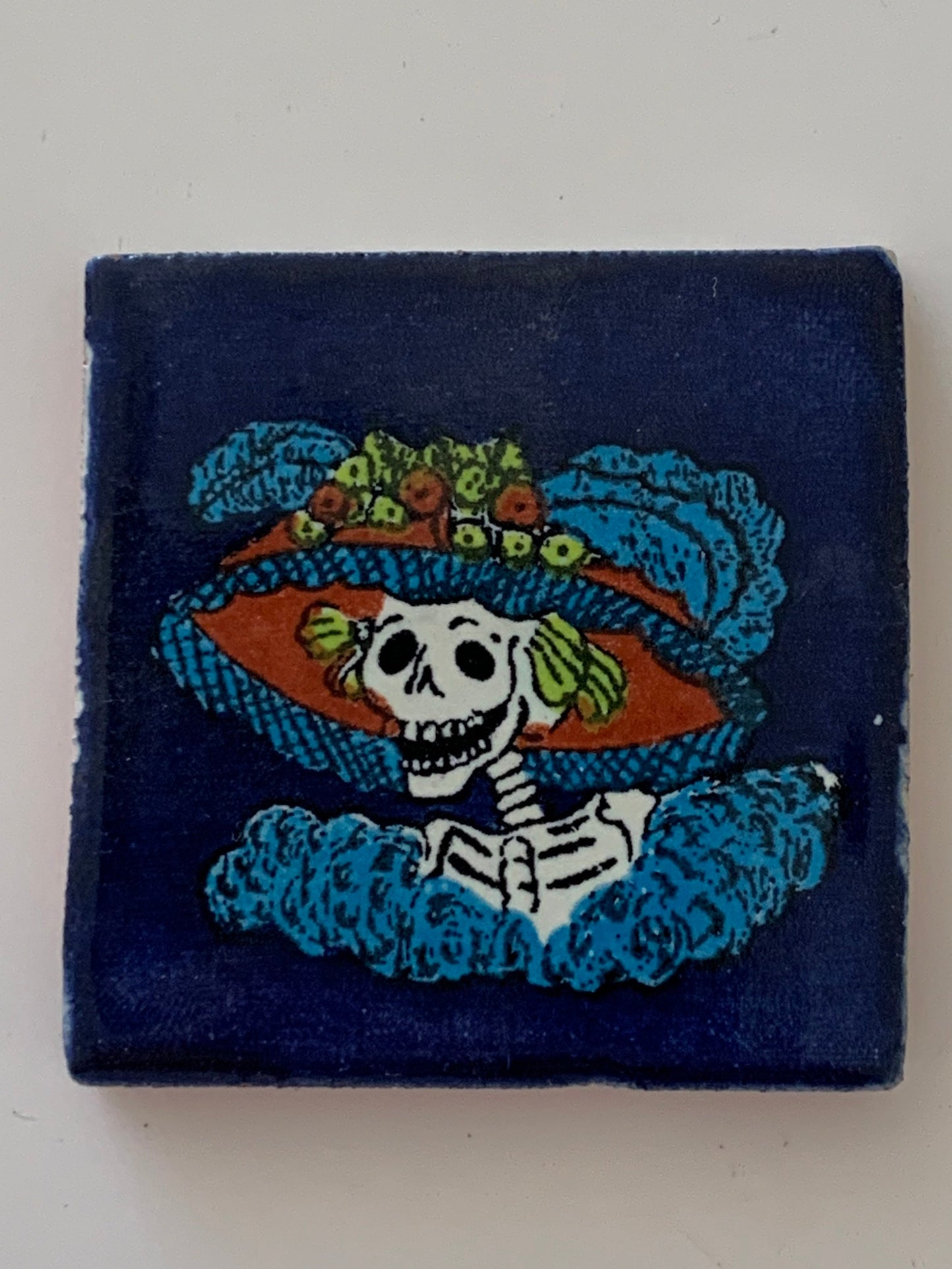 La Catrina Altar Tiles for La Santa Muerte y Dia De Los Muertos