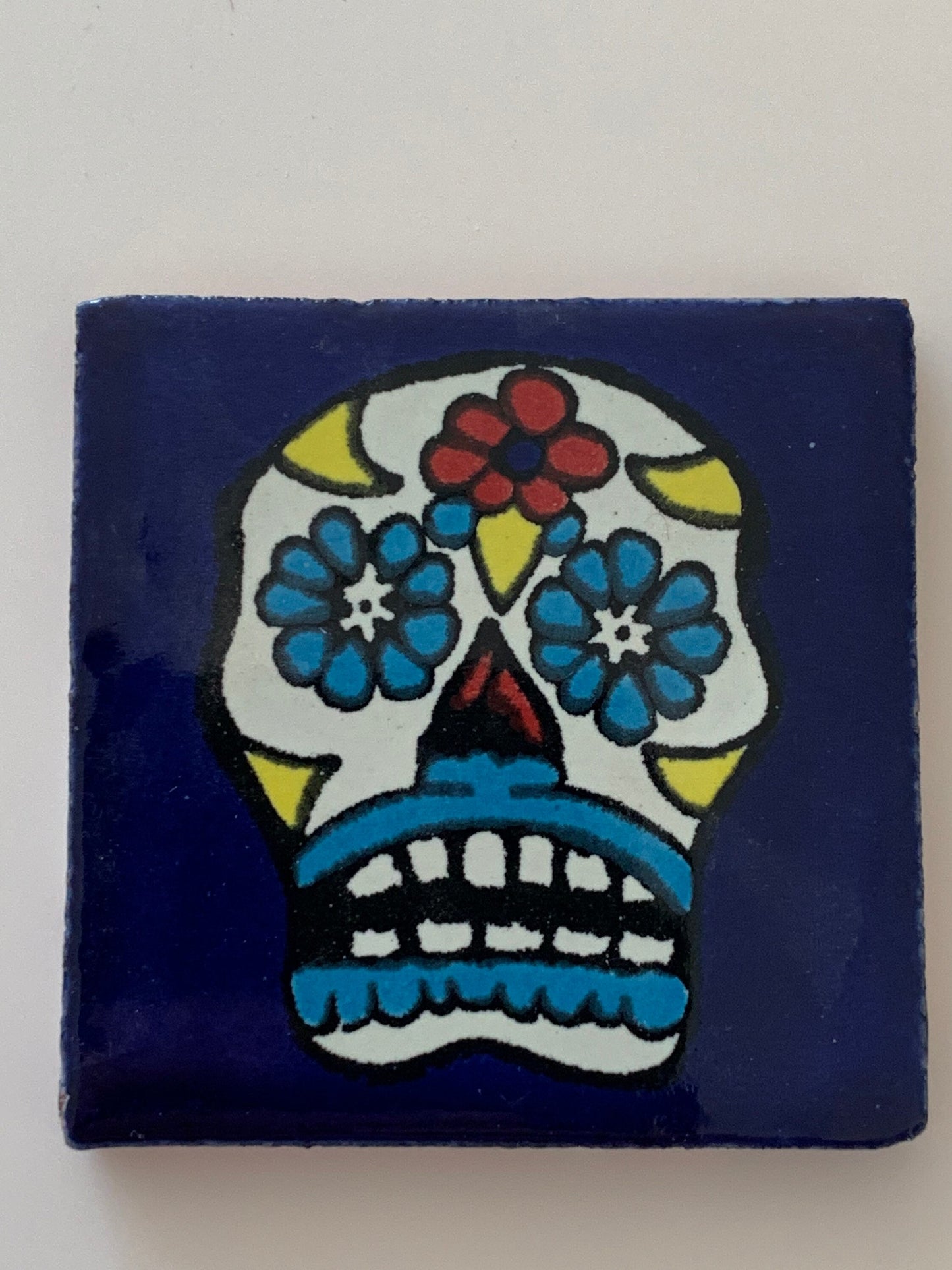 Skull Altar Tiles for Santa Muerte y Dia De Los Muertos