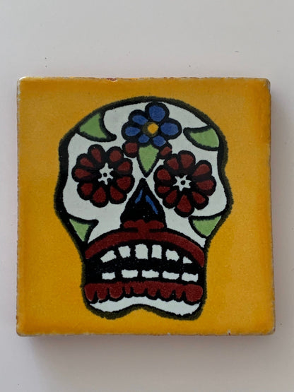 Skull Altar Tiles for Santa Muerte y Dia De Los Muertos