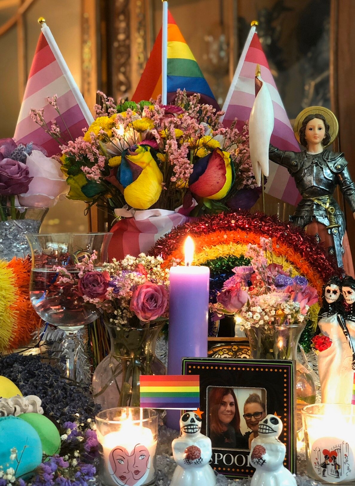 Joan of Arc Oil + Protection + Patroness of Lesbians + Overcome Enemies + Psychic Vision + Victory