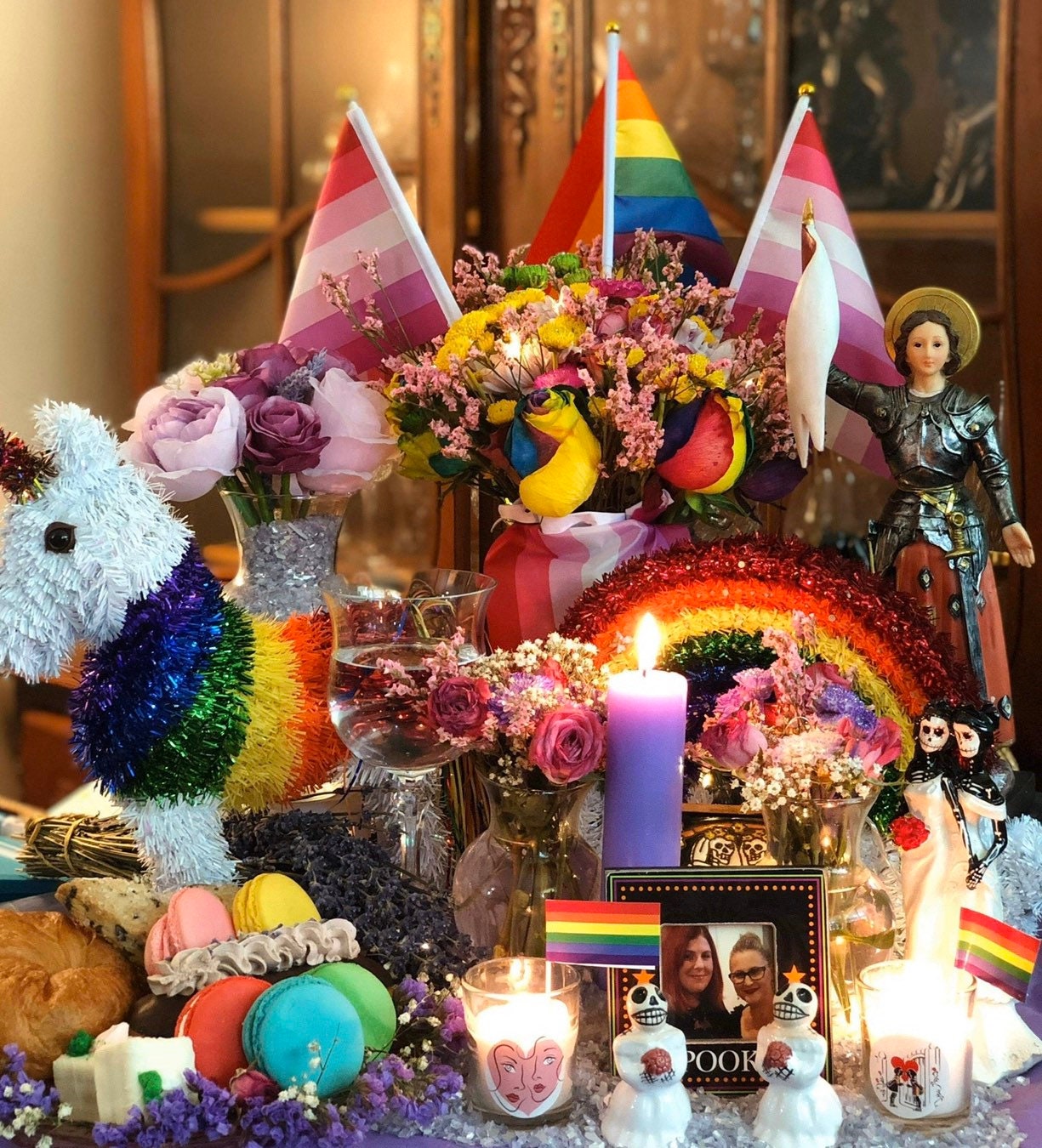 Joan of Arc Oil + Protection + Patroness of Lesbians + Overcome Enemies + Psychic Vision + Victory