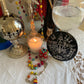 Santa Muerte Siete Colores Rosary + Siete Potencias + All-Purpose + Love + Money + Protection + Sterling Silver Plated Chain + Handcrafted