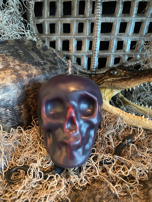 Reversing or Bleeding Skull Candle + Return to Sender + Elegua + Papa Legba in New Orleans Voodoo + Esu