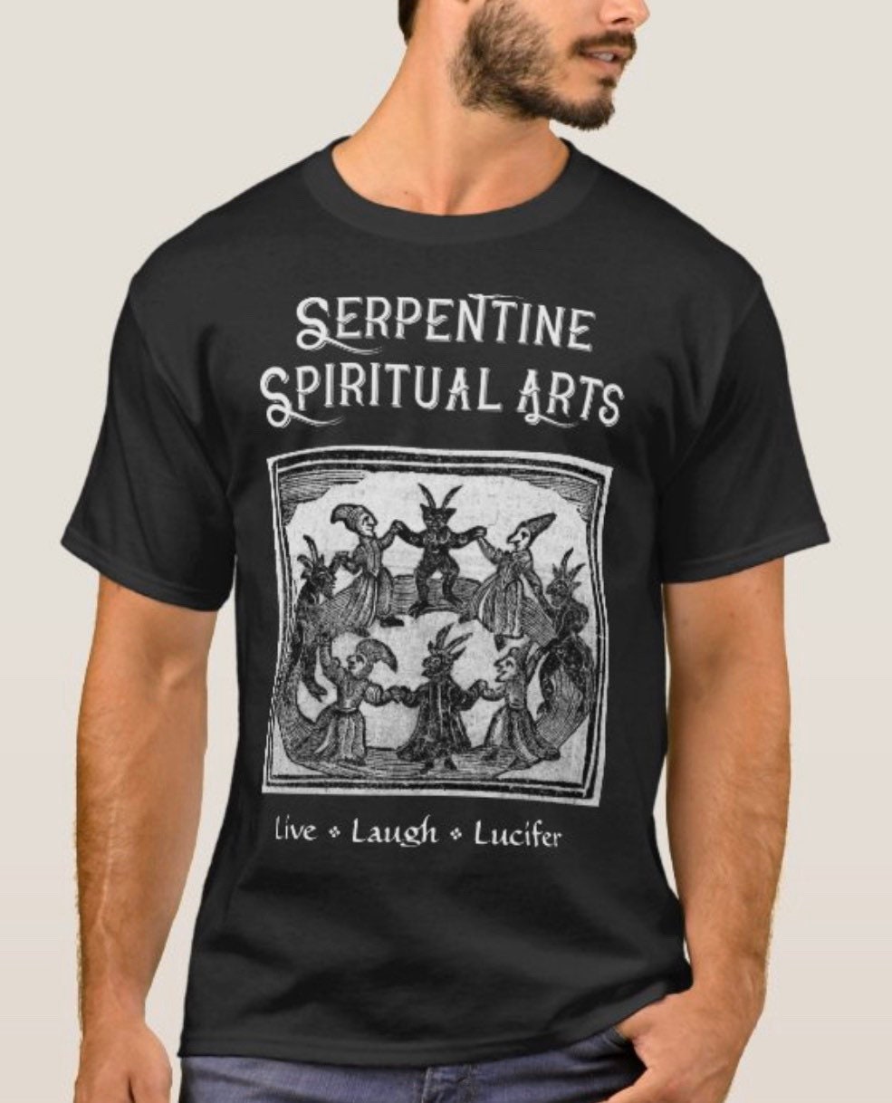 SSA Witches Dancing with Devils + Live * Laugh * Lucifer T-Shirt