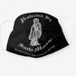 Protected by Santa Muerte Face Mask with Insert