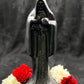 Santa Muerte Negra Candle + Protection + Binding + Reversing + 24K Gold