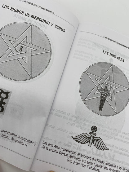 El Poder Del Tetragrammaton Book + NEW + Pentagram of Solomon