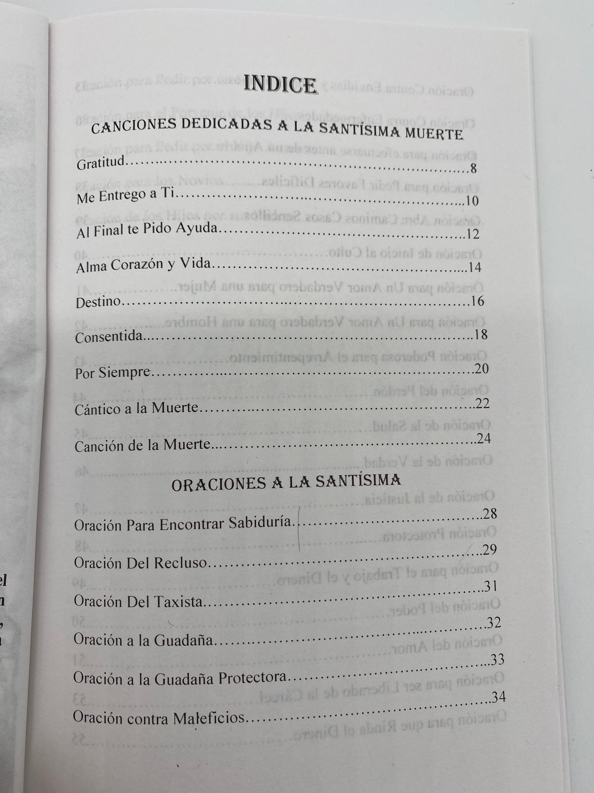 Cantemos y Recemos a la Santisima Muerte *NEW BOOK*