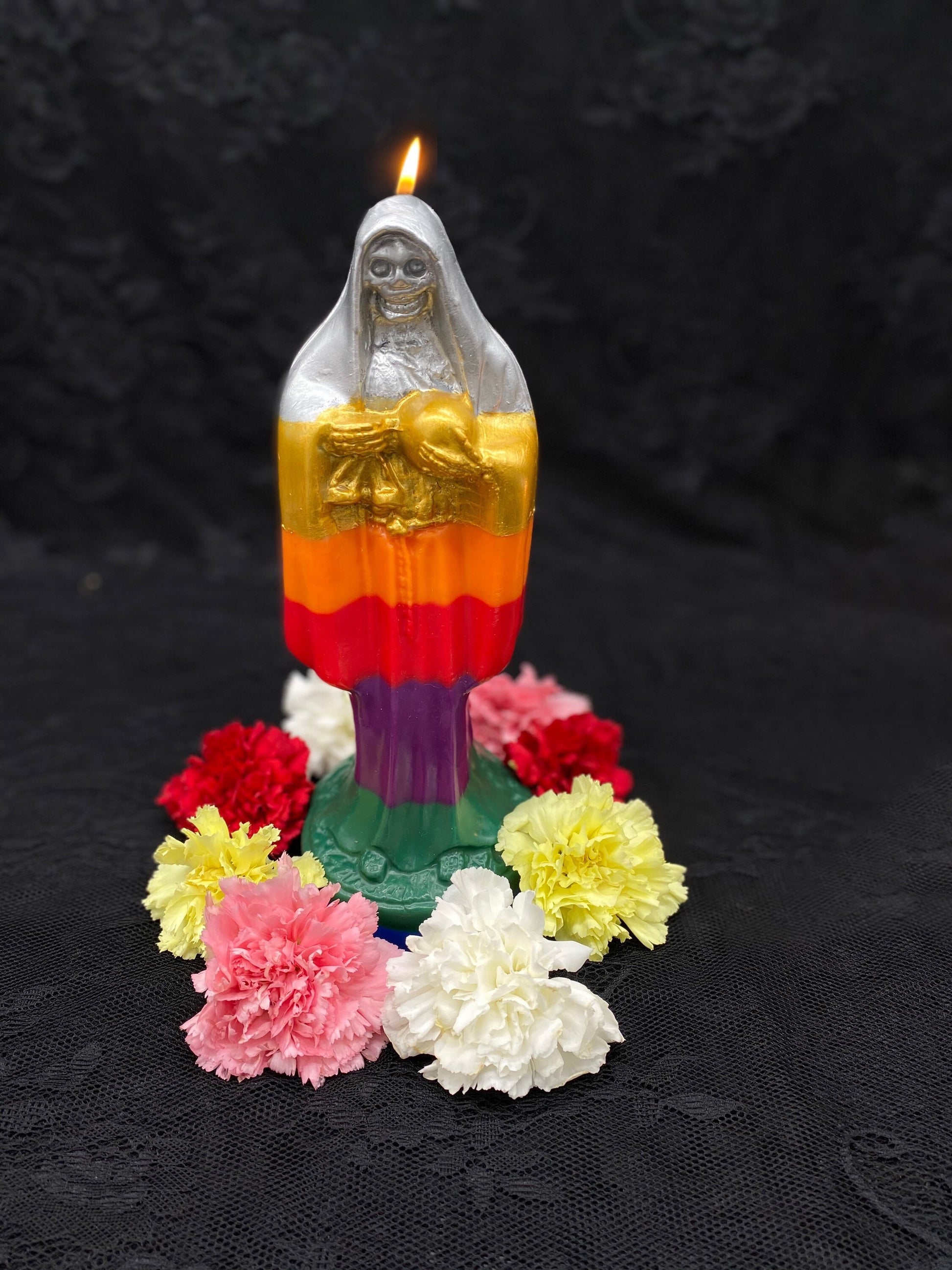 Santa Muerte Siete Colores Ritual Set