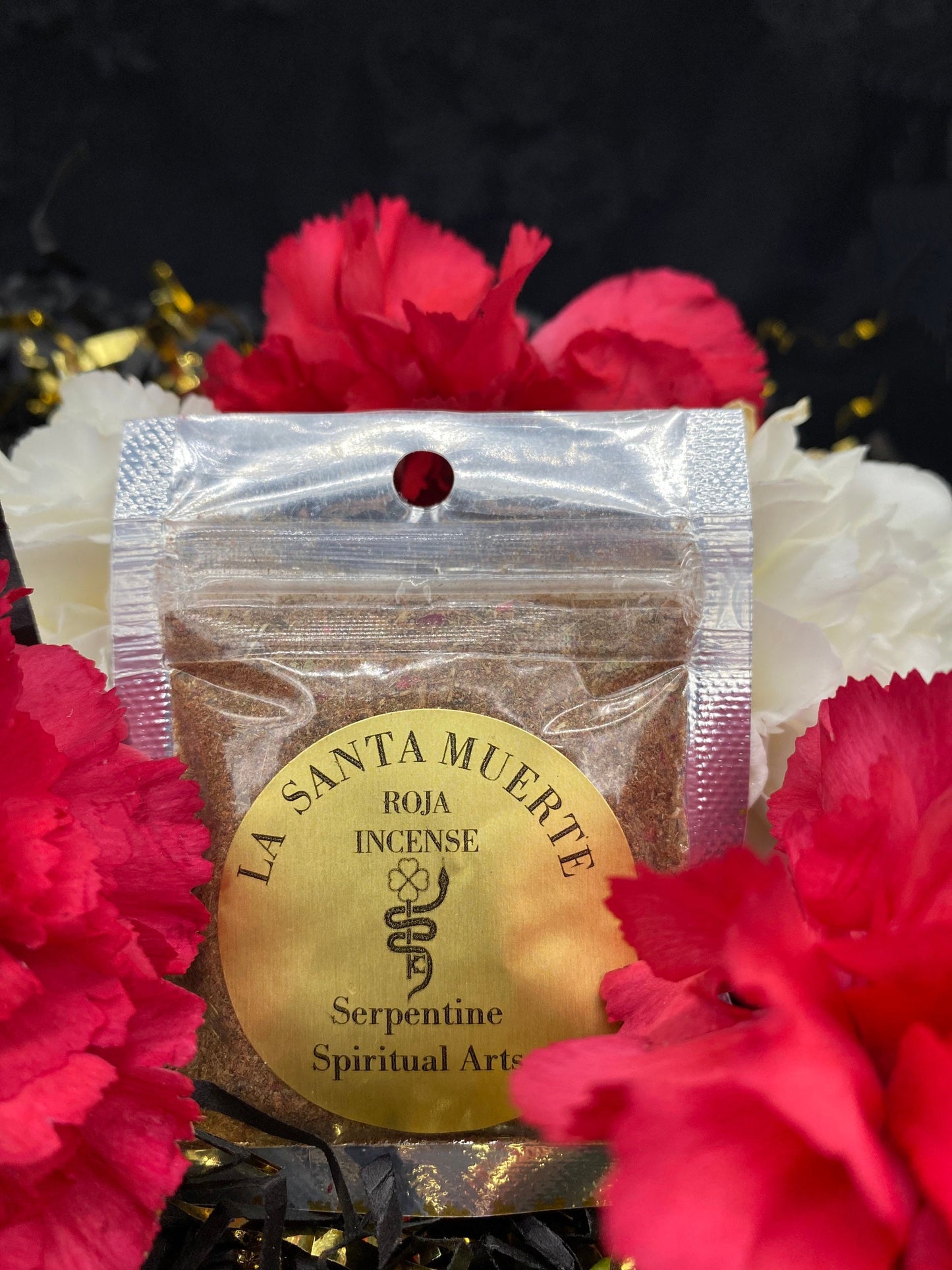 Santa Muerte Roja Ritual Set + Love + Money + Justice