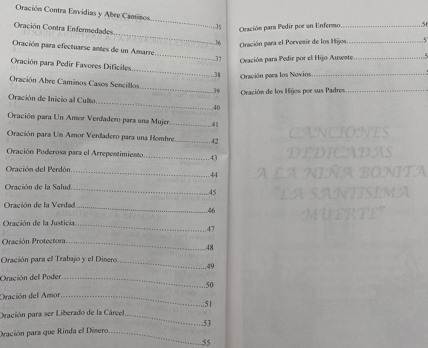Cantemos y Recemos a la Santisima Muerte *NEW BOOK*