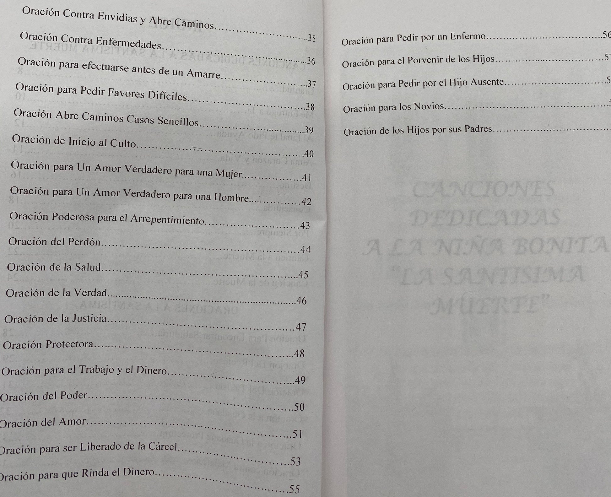 Cantemos y Recemos a la Santisima Muerte *NEW BOOK*