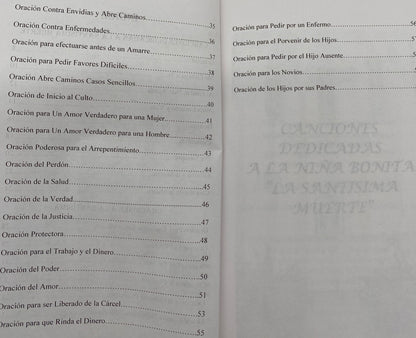 Cantemos y Recemos a la Santisima Muerte *NEW BOOK*