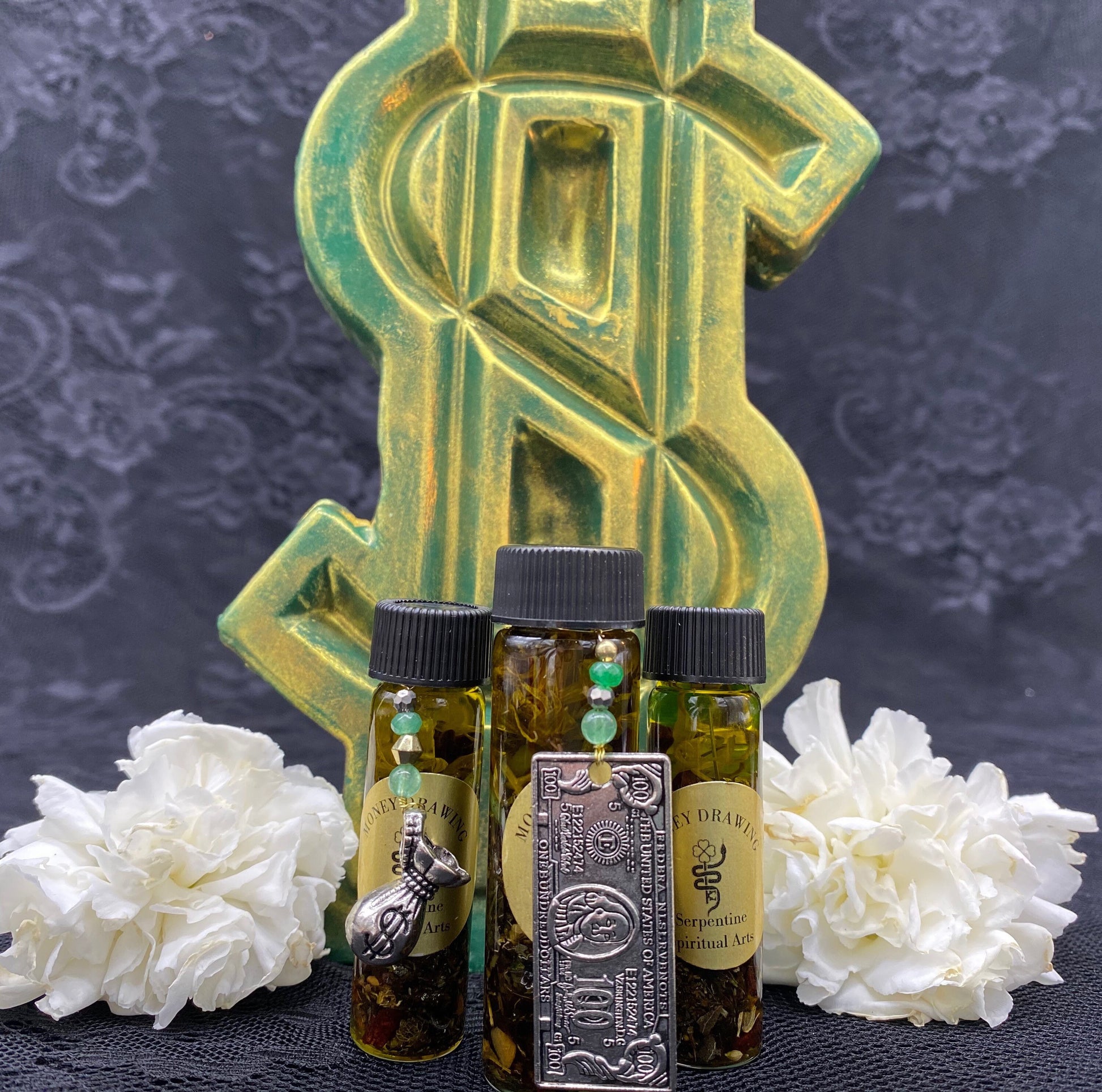 Elephant Candle + Lucky + 24K Gold Leaf + Make Money Moves