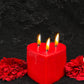 Heart Candle for Love and Friendship + Love Spell