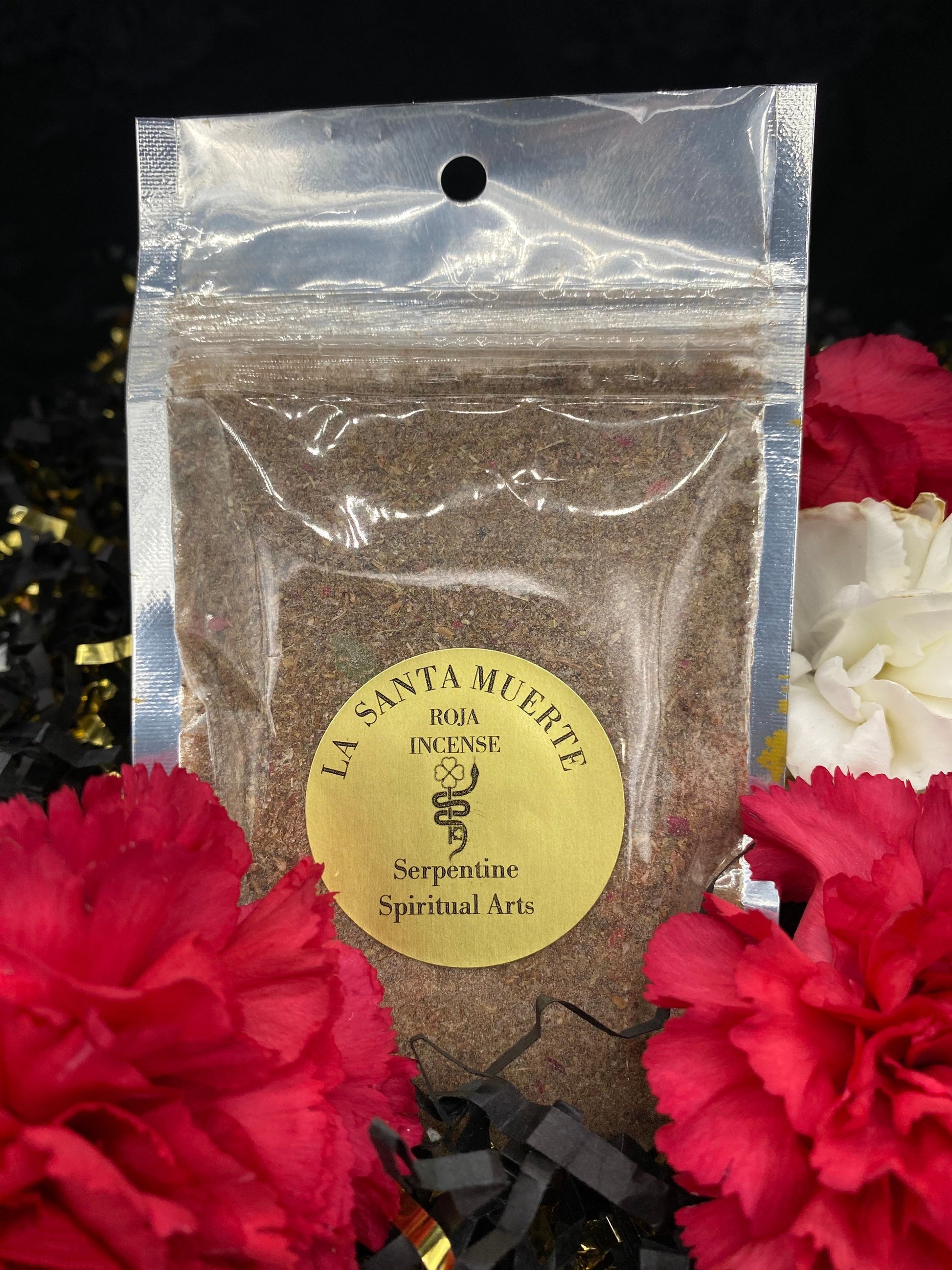 Santa Muerte Roja Ritual Set + Love + Money + Justice
