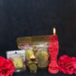 Santa Muerte Roja Ritual Set + Love + Money + Justice