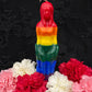 Male & Female Rainbow Figure Candles + LGBTQ+ Pride + Gay + Lesbian + Bisexual