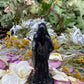 Santa Muerte Negra Justicia / Justice Statue Baptized + Blessed + Fixed + Made in Mexico