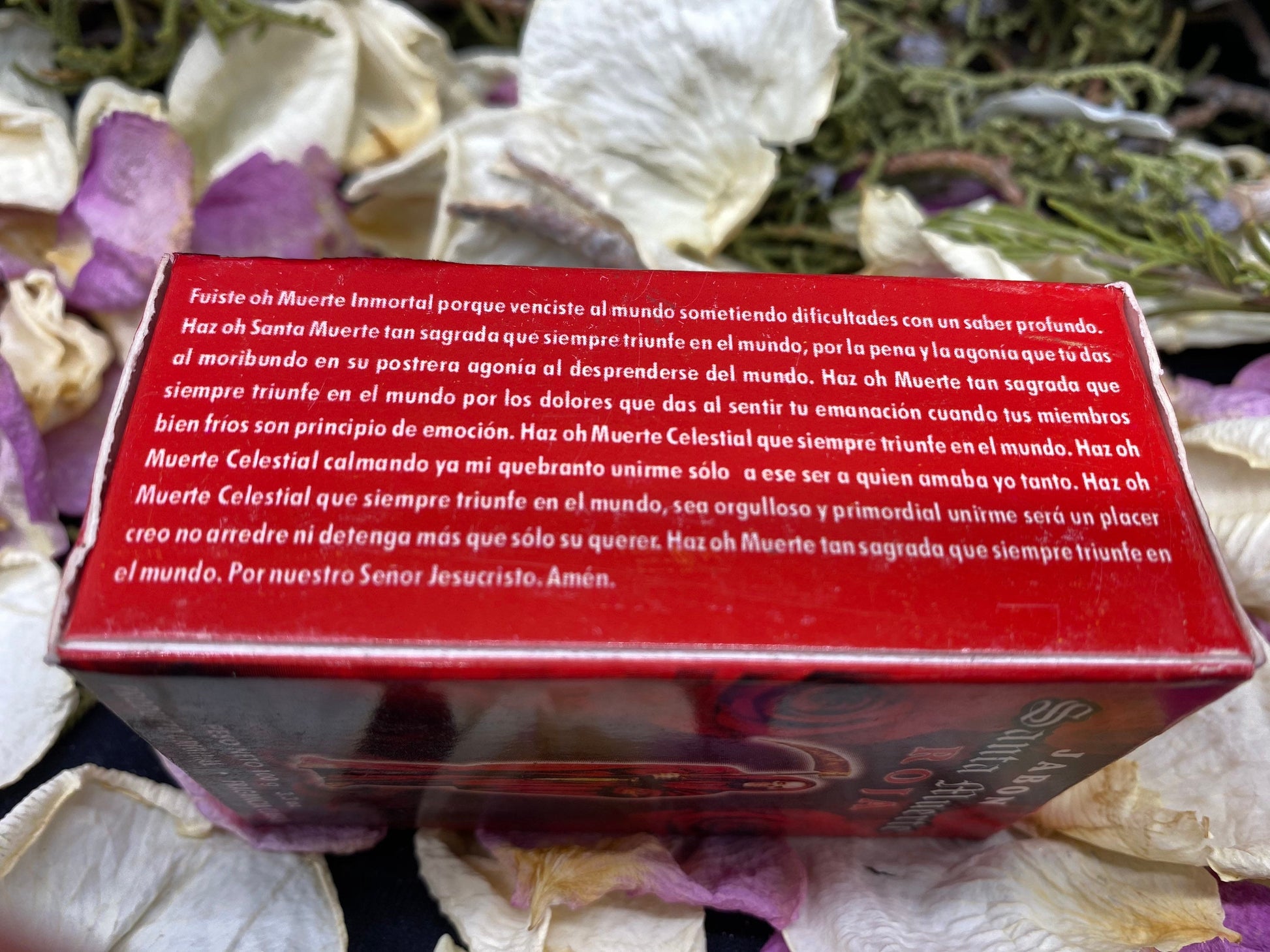 Santa Muerte Roja Soap + Love + Money + Made in Mexico + Scented