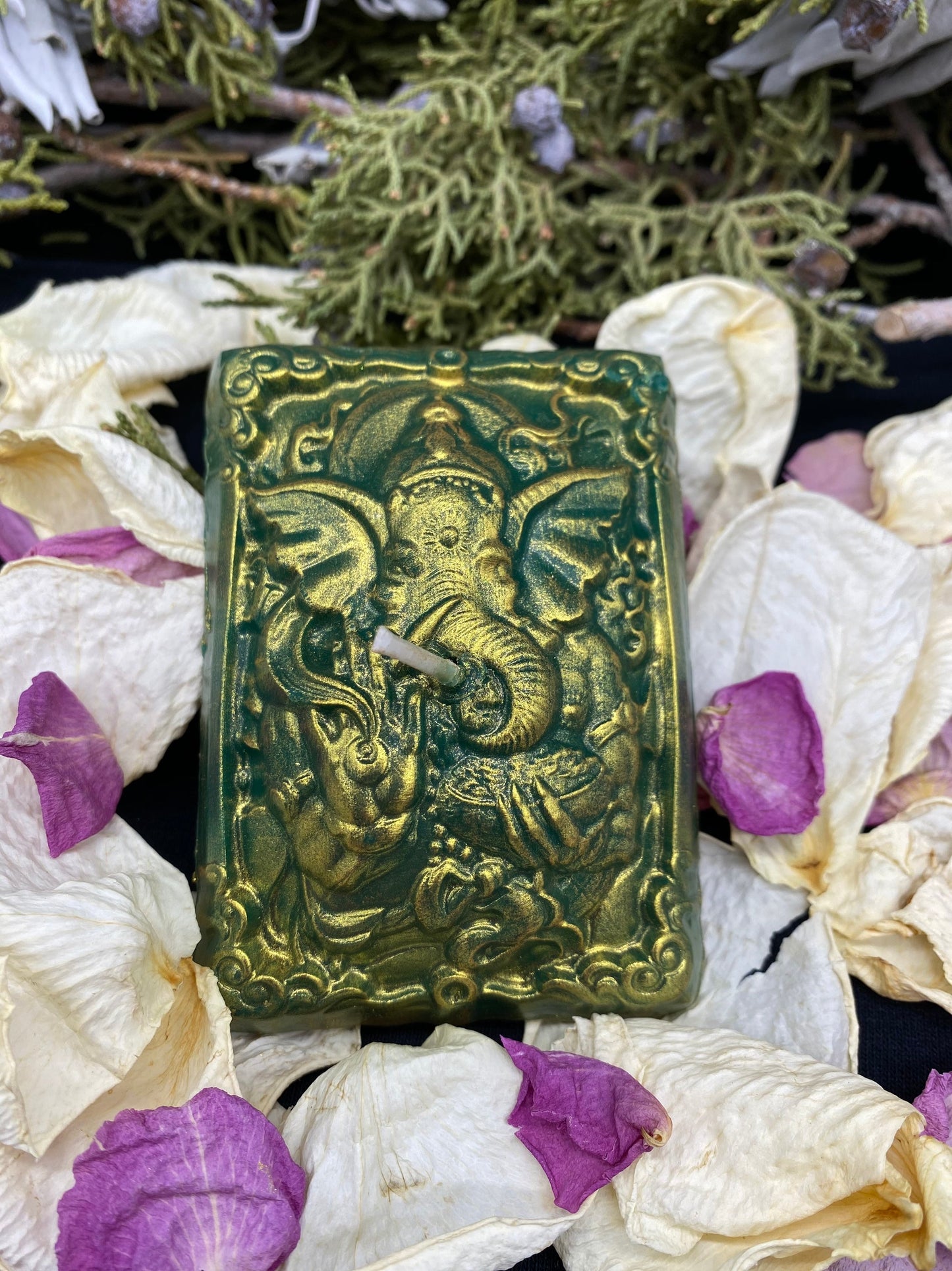 Ganesha Candle + Road Opener + Obstacle Remover