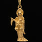 Santa Muerte Pendant + Blessed + Protection + Made in Mexico