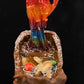 Santa Muerte Statuette in a Boat + Baptized + Blessed + Fixed + Made in Mexico