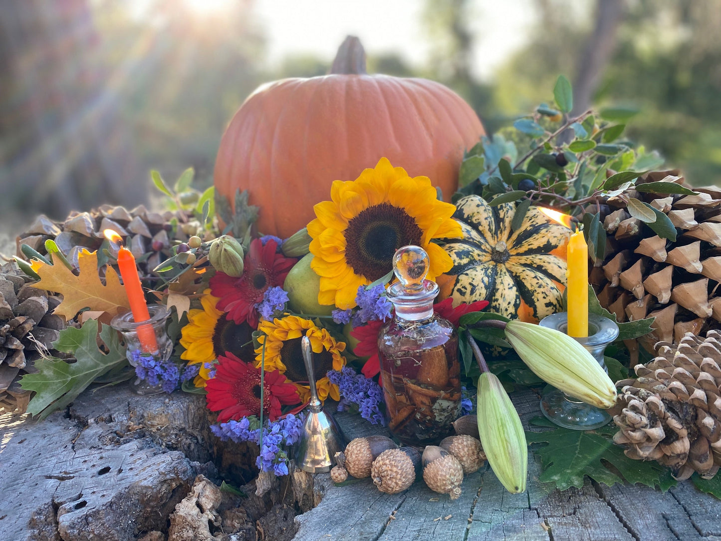 Mabon Oil + Autumn Equinox + Fall + Letting Go