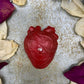 Small Anatomical Heart Candles in Gift Box + Love